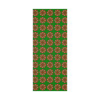 Festive Green Mandala Gift Wrap Paper - Premium Quality for Christmas Gifts - Blululi