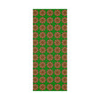 Festive Green Mandala Gift Wrap Paper - Premium Quality for Christmas Gifts - Blululi