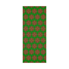 Festive Green Mandala Gift Wrap Paper - Premium Quality for Christmas Gifts - Blululi