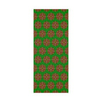 Festive Green Mandala Gift Wrap Paper - Premium Quality for Christmas Gifts - Blululi