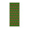 Festive Green Mandala Gift Wrap Paper - Premium Quality for Christmas Gifts - Blululi