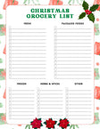 Festive Season Templates - Holiday Organization & Budget Planner digital download - Blululi
