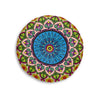 Floor Cushion Mandala Art - Tufted Floor Pillow, Round - Blululi