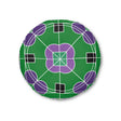Floor Cushion Original Fine Art - Tufted Floor Pillow, Round - Blululi