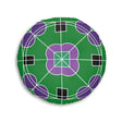 Floor Cushion Original Fine Art - Tufted Floor Pillow, Round - Blululi