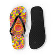 Floral Mandala Flip Flops - Summer Vibes Shoes - Blululi
