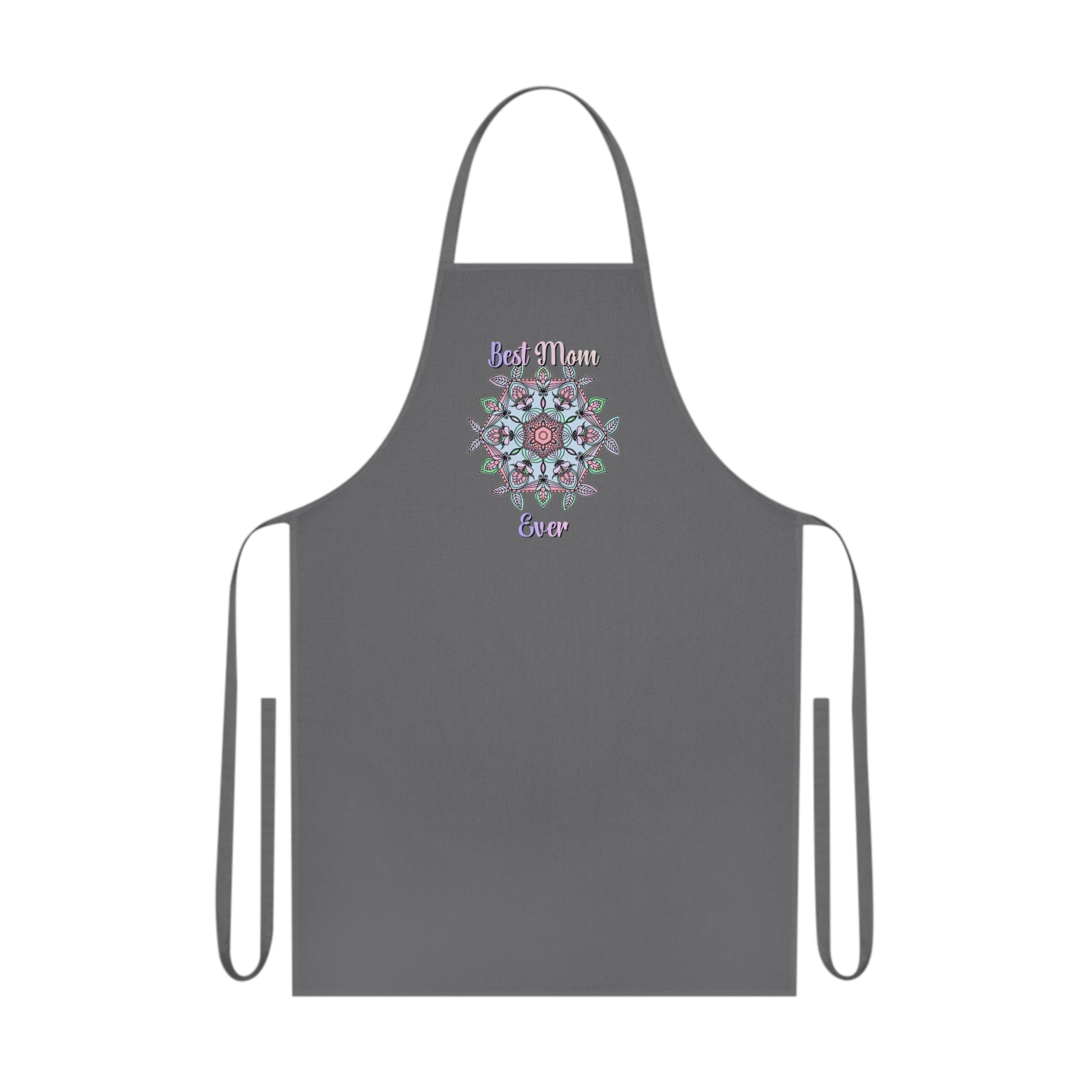 Gift for Mom Cotton Apron with Hand - Drawn Mandalas - Perfect for Chefs and Home Cooks - Blululi