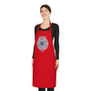 Gift for Mom Cotton Apron with Hand - Drawn Mandalas - Perfect for Chefs and Home Cooks - Blululi