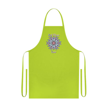 Gift for Mom Cotton Apron with Hand - Drawn Mandalas - Perfect for Chefs and Home Cooks - Blululi