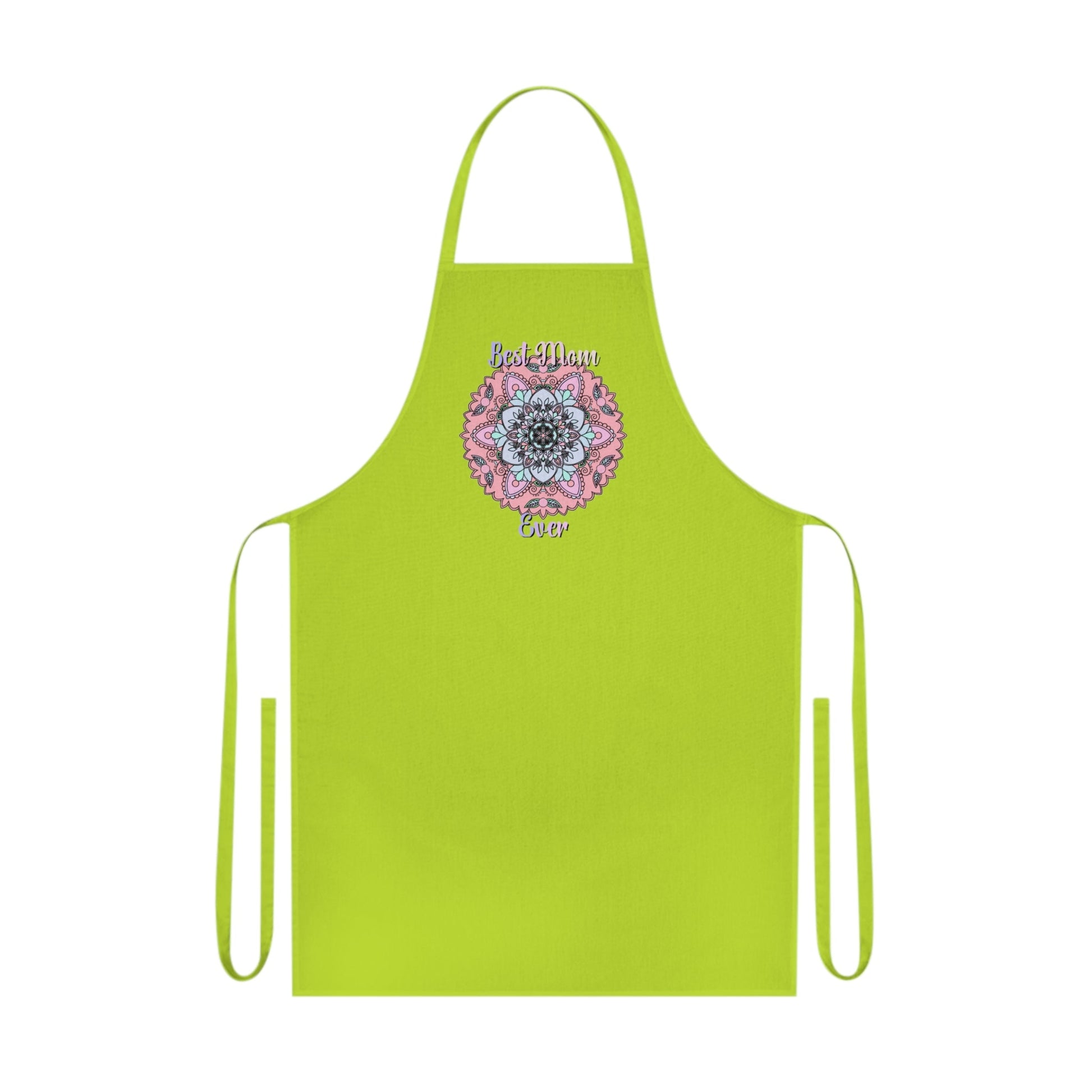 Gift for Mom Cotton Apron with Hand - Drawn Mandalas - Perfect for Chefs and Home Cooks - Blululi