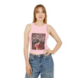 Ginger Cat & Palms Racerback Tank Top Tank Top - Blululi