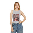 Ginger Cat & Palms Racerback Tank Top Tank Top - Blululi