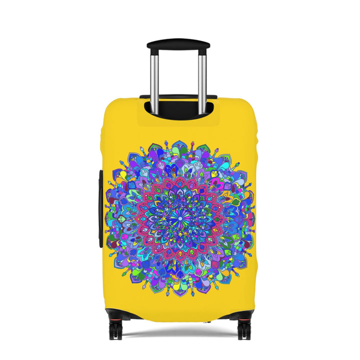 Gold Mandala Luggage Cover Accessories - Blululi