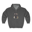 Green Eyed Kitten Hoodie - Soft & Fluffy Hoodie - Blululi