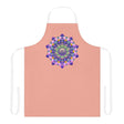 Hand - Drawn Mandala Apron - Apricot Dream All Over Prints - Blululi