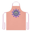 Hand - Drawn Mandala Apron - Apricot Dream All Over Prints - Blululi