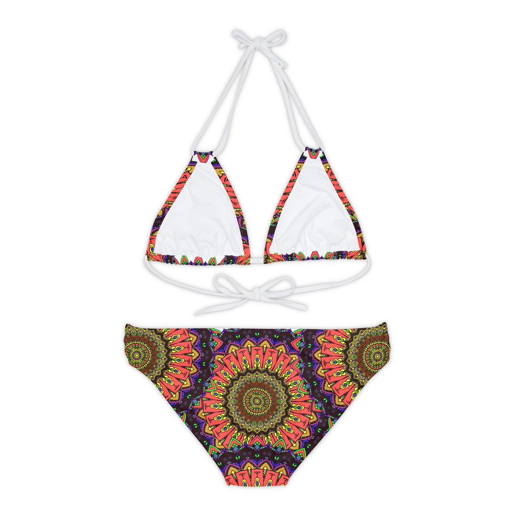 Hand Drawn Mandala Art Bikini Set - Colorful & Intricate All Over Prints - Blululi