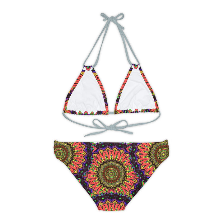 Hand Drawn Mandala Art Bikini Set - Colorful & Intricate All Over Prints - Blululi