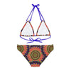 Hand Drawn Mandala Art Bikini Set - Colorful & Intricate All Over Prints - Blululi