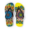 Hand - Drawn Mandala Art Flip Flops - Stylish & Comfortable Summer Footwear - Blululi