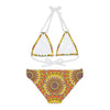 Hand Drawn Mandala Bikini Set - Colorful & Boho All Over Prints - Blululi