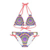 Hand Drawn Mandala Bikini Set - Vibrant & Psychedelic All Over Prints - Blululi