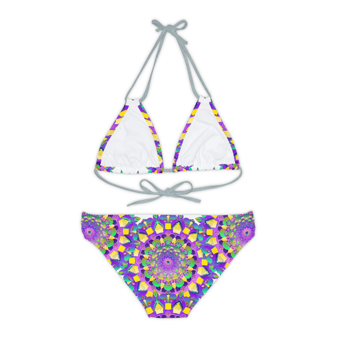 Hand Drawn Mandala Bikini Set - Vibrant & Psychedelic All Over Prints - Blululi