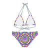 Hand Drawn Mandala Bikini Set - Vibrant & Psychedelic All Over Prints - Blululi