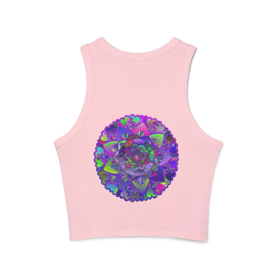 Hand Drawn Mandala Racerback Tank Top Tank Top - Blululi