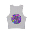 Hand Drawn Mandala Racerback Tank Top Tank Top - Blululi