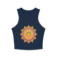 Hand Drawn Mandala Racerback Tank Top Tank Top - Blululi