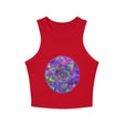 Hand Drawn Mandala Racerback Tank Top Tank Top - Blululi