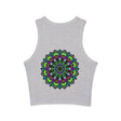 Hand Drawn Mandala Racerback Tank Top Tank Top - Blululi