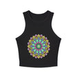 Hand Drawn Mandala Racerback Tank Top Tank Top - Blululi