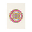 Hand Drawn Mandala Tea Towel - Pastel and Pink - 19.6" x 27.5 Home Decor - Blululi