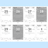 Happiness Calendar 2024 - 3.9 x 5.5 inches digital download - Blululi