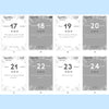 Happiness Calendar 2024 - 3.9 x 5.5 inches digital download - Blululi