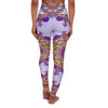 High Waisted Mandala Art Yoga Pants - Pale Lavender All Over Prints - Blululi