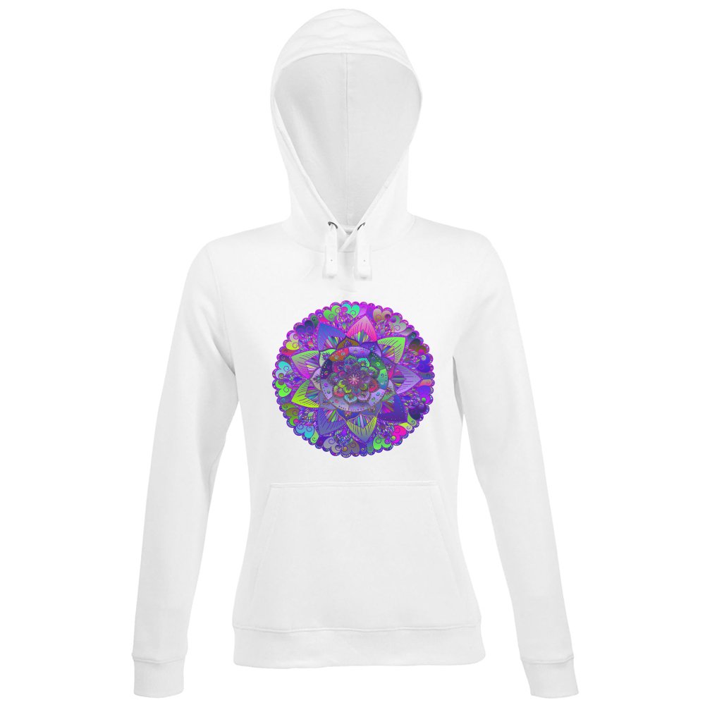 Hoodie Premium Women - Mandala Harmony Hoodie Hoodie Premium Women - Blululi