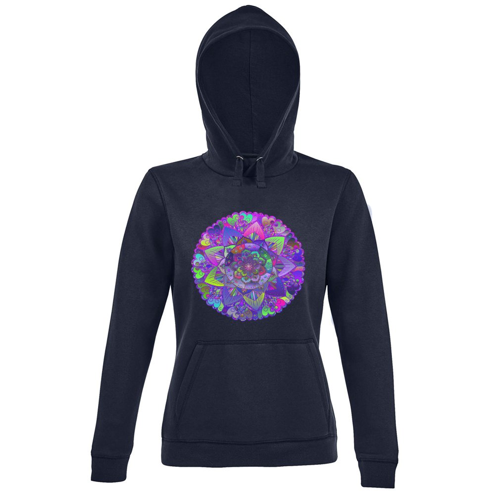 Hoodie Premium Women - Mandala Harmony Hoodie Hoodie Premium Women - Blululi