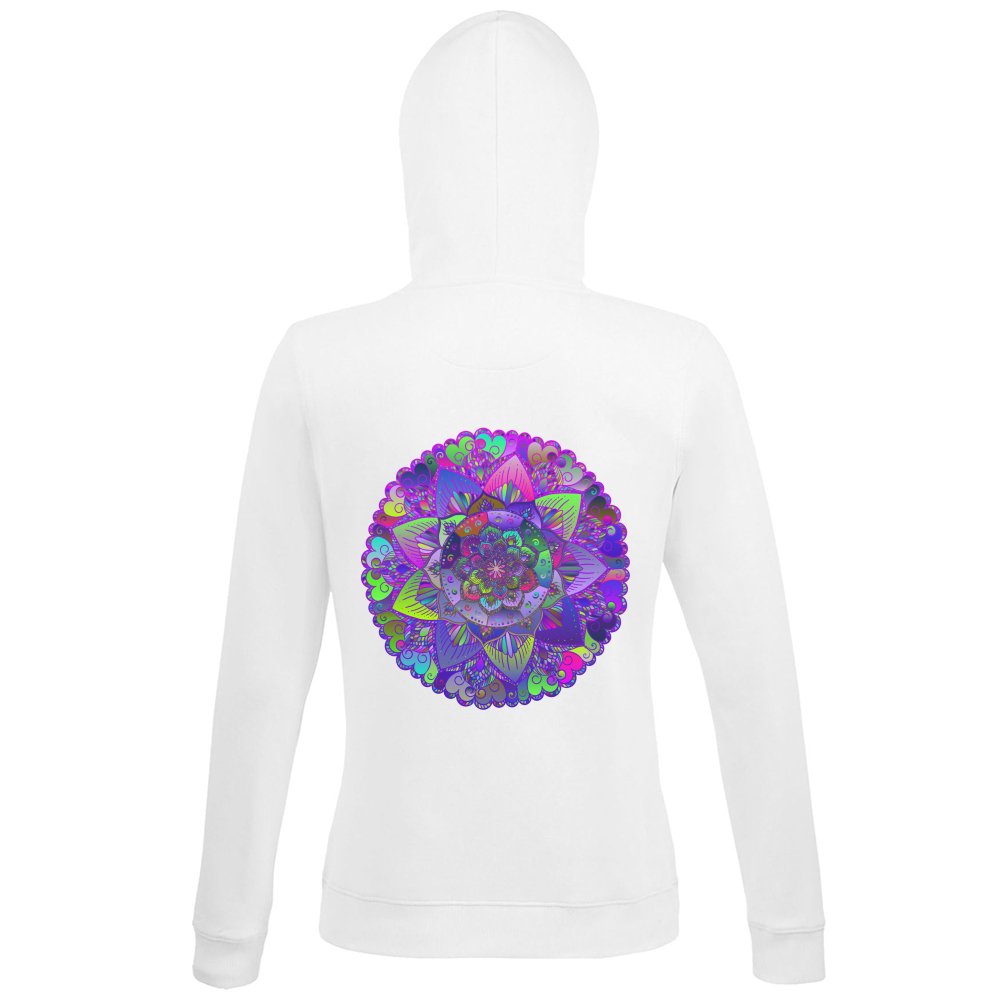 Hoodie Premium Women - Mandala Harmony Hoodie Hoodie Premium Women - Blululi