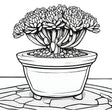 Artistic Antistress Coloring Book with Desert Botanical Illustrations