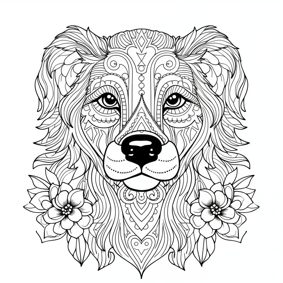 Blululi Mandala-Tiere-Malvorlagen – 30 einzigartige Designs