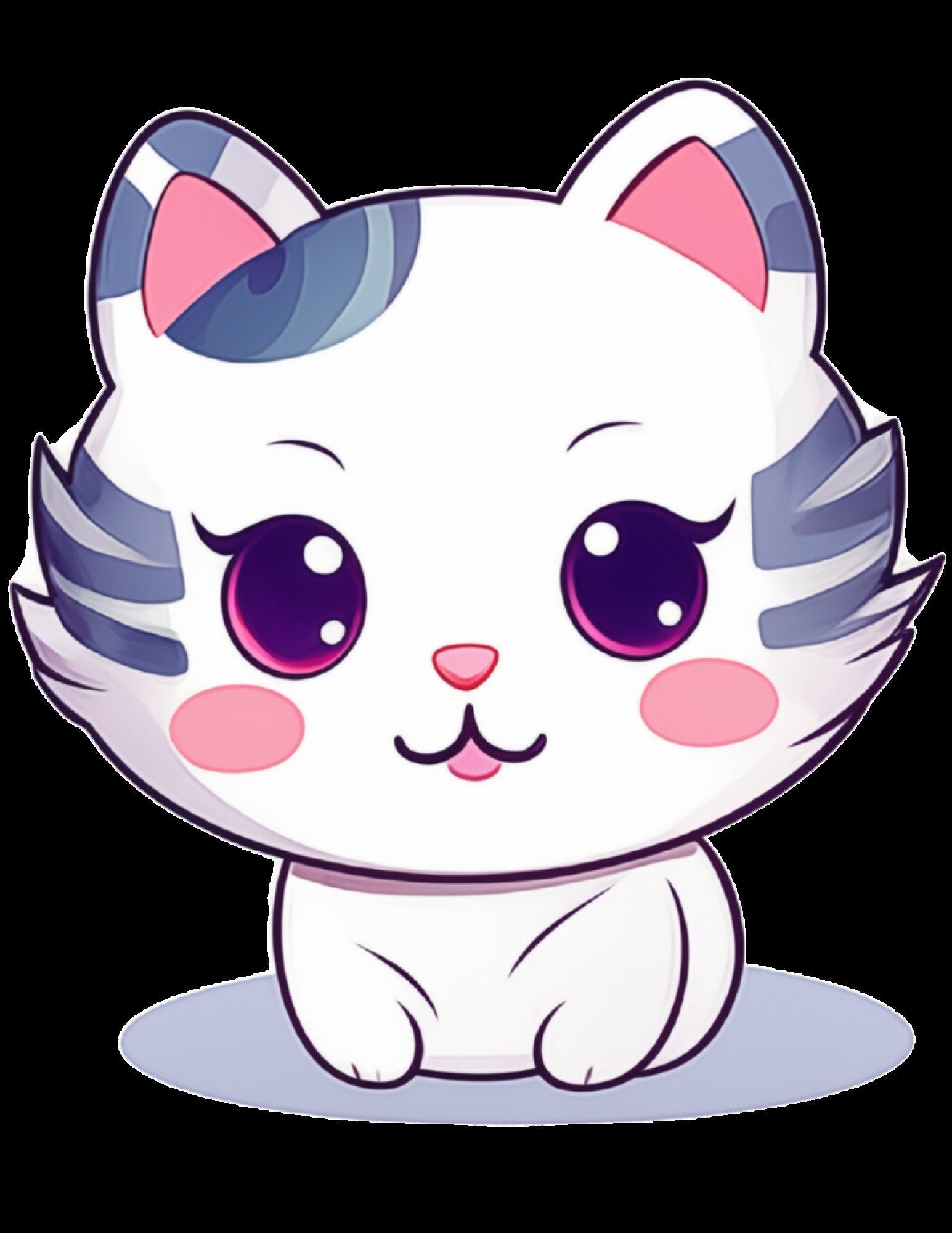 Blululi Süße Kawaii Katzen ClipArt - 37 PNG Katzen ClipArt