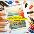 Explore the beauty of nature with our 139-page coloring book bundle, featuring traditional and reverse coloring options