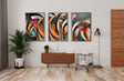  Art Deco Wall Art showcasing digital print of geometric artwork 