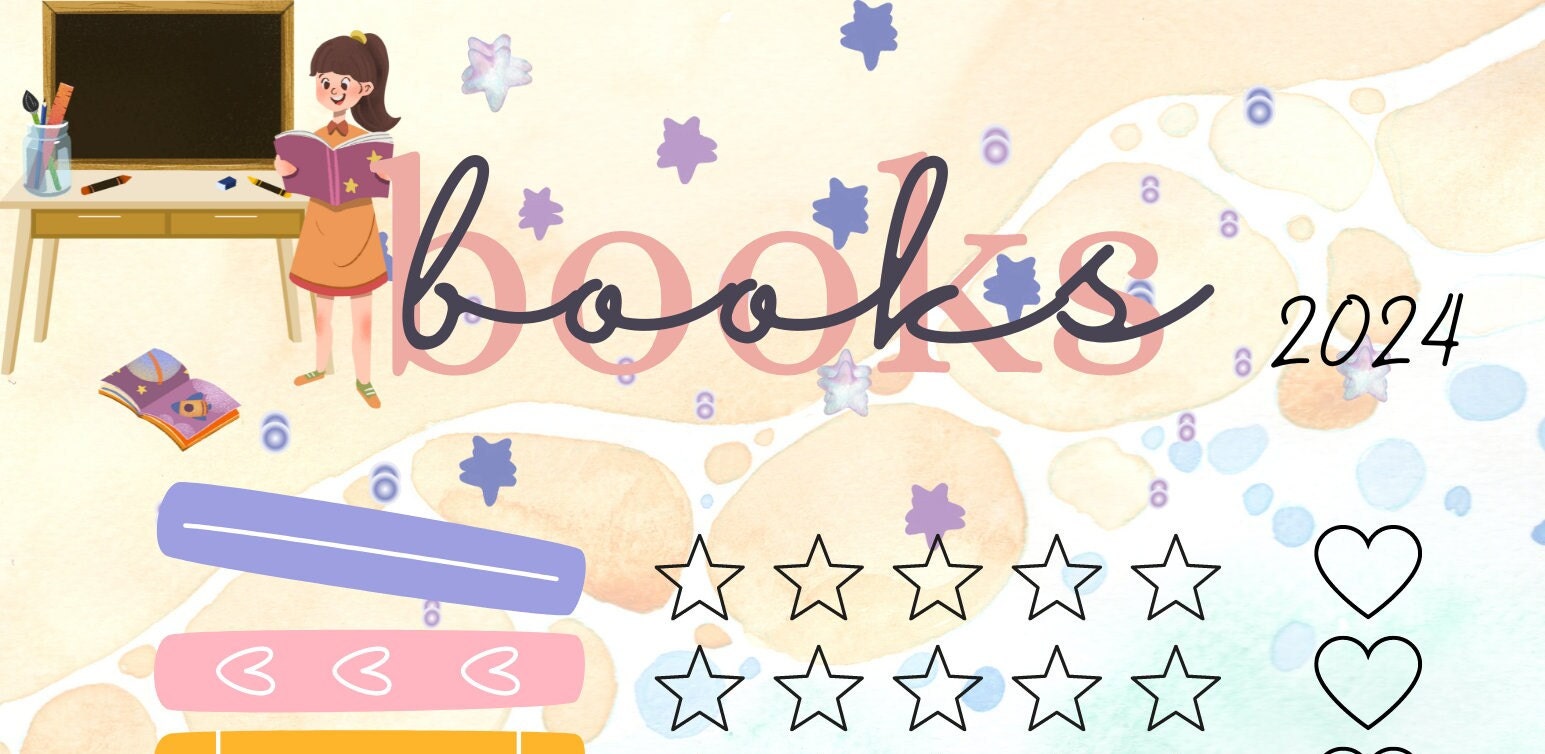  Printable PDF for book lovers to rate and track their reading list
