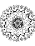 printable mandala coloring page – 19 hand-drawn pages PDF download