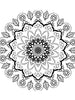 printable mandala coloring page – 19 hand-drawn pages PDF download