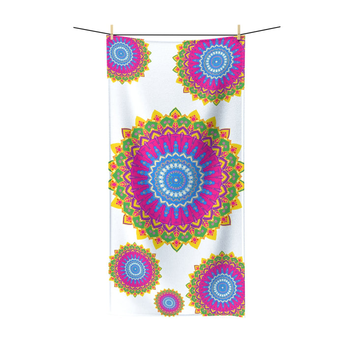 Intricate Mandala Bath Towel - Colorful & Vibrant Home Decor - Blululi